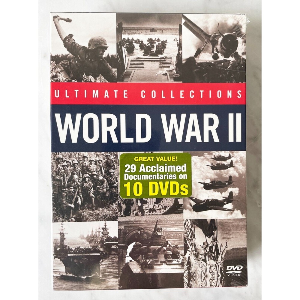 World War II Ultimate Collections 10 DVD Set 2006 A&E Television History.com